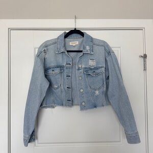PacSun Cropped Denim Jacket, Size XS/S
